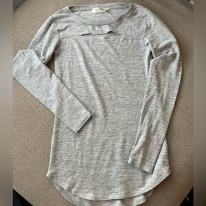 RD Style Heather Gray Long Sleeve Top